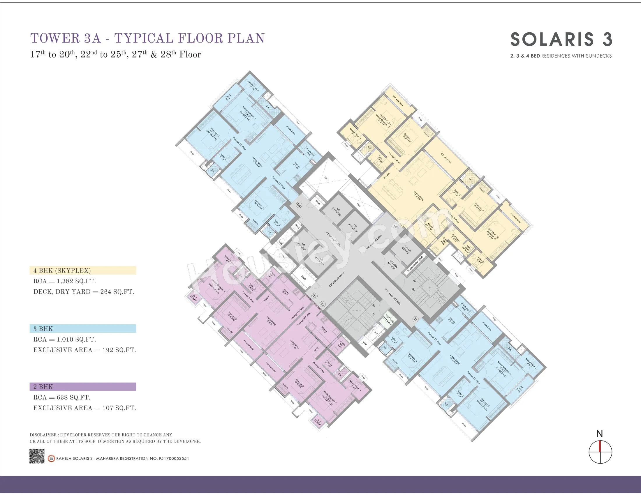 Raheja Solaris Floor plan 4